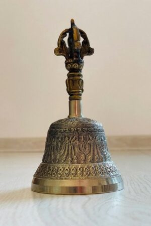 Singing bell from Nepal, metal alloy