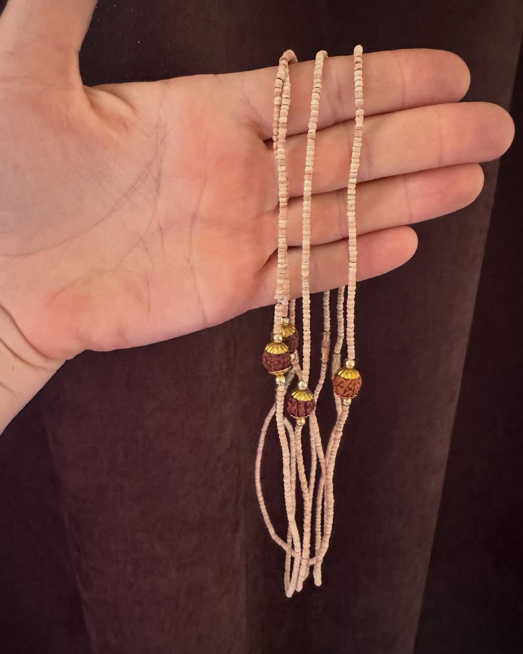 Буси з однією бусиною Рудракша Буси з однією бусиною Рудракша