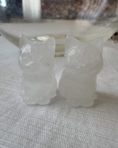 Фігурка “Котик” із гірського кришталю Фігурка “Котик” із гірського кришталю