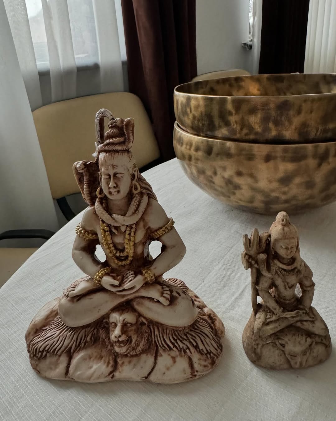 Керамічна статуетка Шиви в позі медитації Керамічна статуетка Шиви в позі медитації