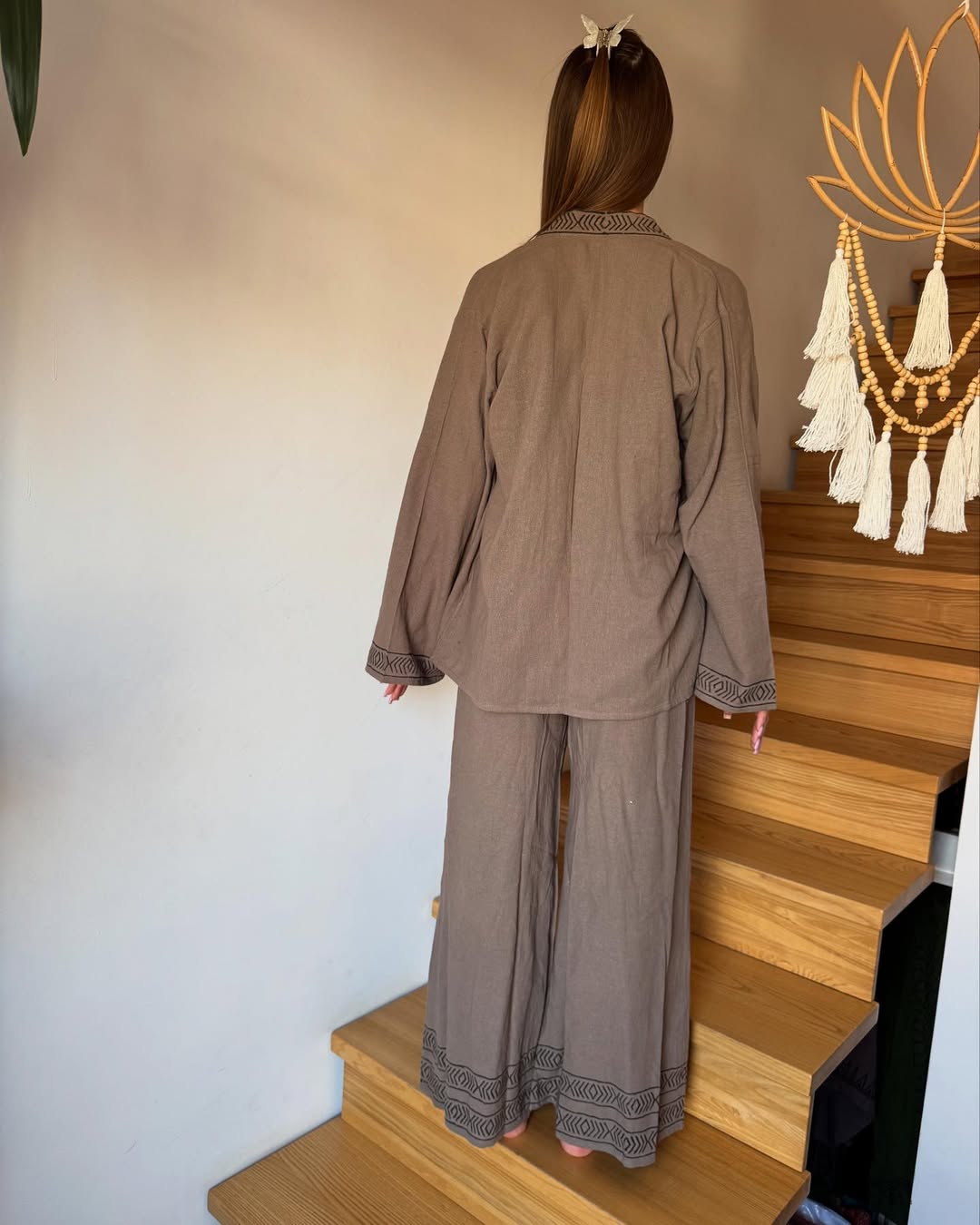 Костюм-трійка з Індії з натурального бавовни Костюм-трійка з Індії з натурального бавовни