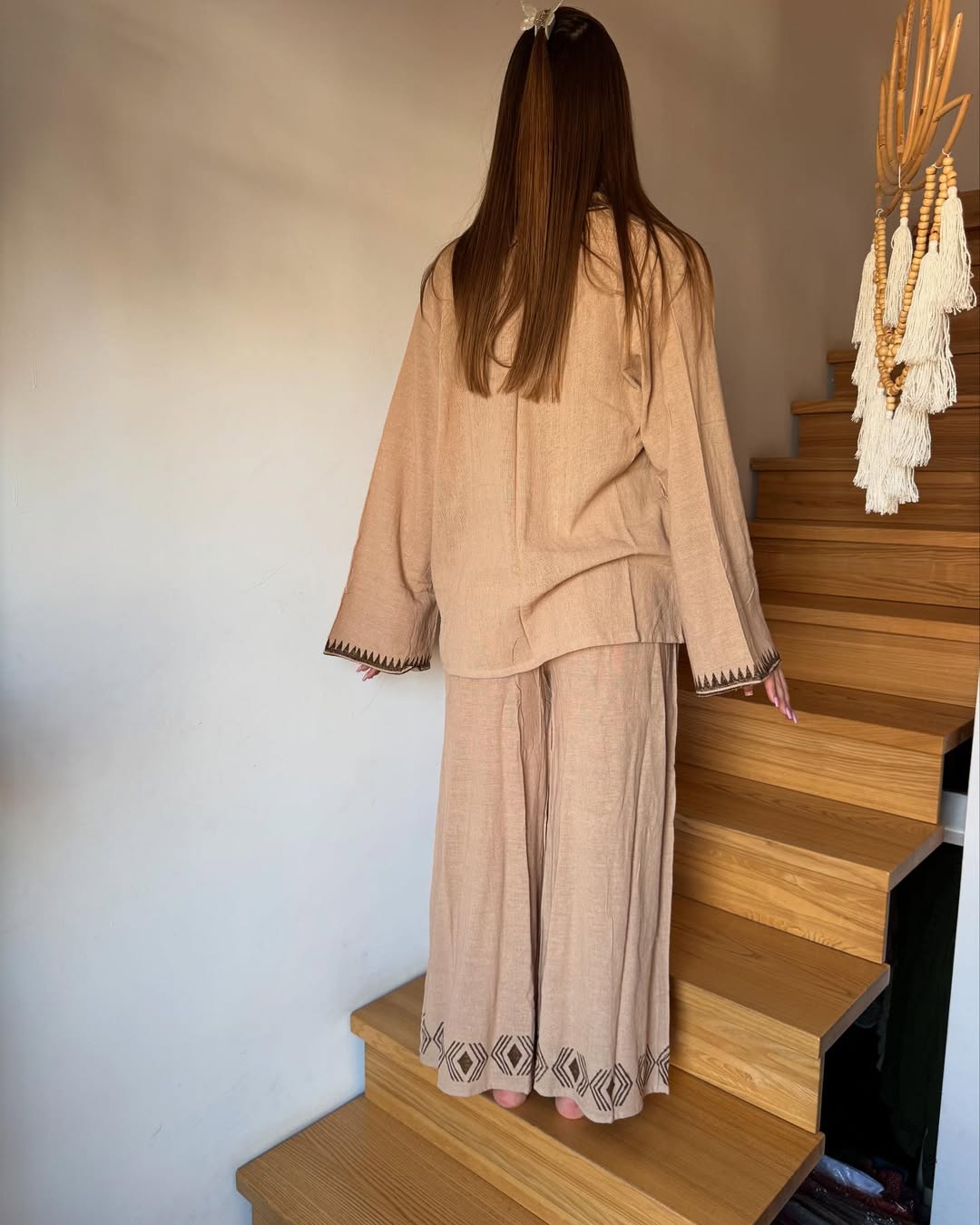 Костюм-трійка з Індії з натурального бавовни Костюм-трійка з Індії з натурального бавовни