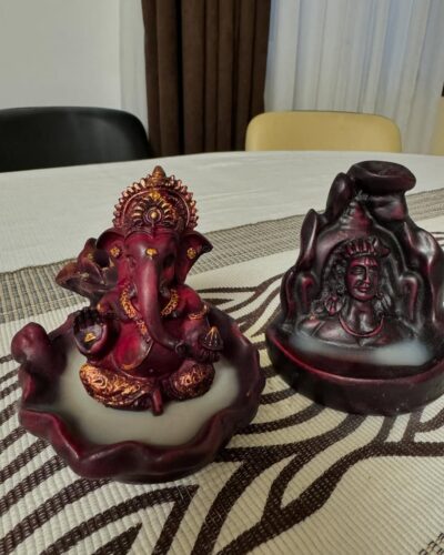 Статуетка Ганеш з димлячим конусом