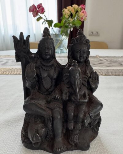 Статуетка Сім’ї: Шива, Парваті та Ганеша