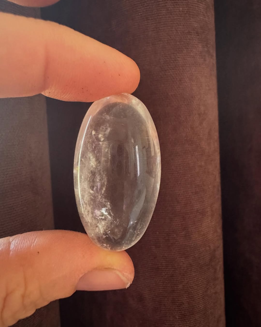 Яйце з гірського кришталю (натуральне, прозоре) Яйце з гірського кришталю (натуральне, прозоре)